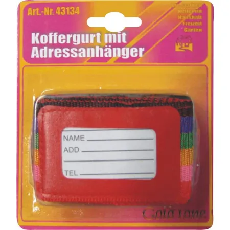 Hilpert Kofferband + 1 Anhänger