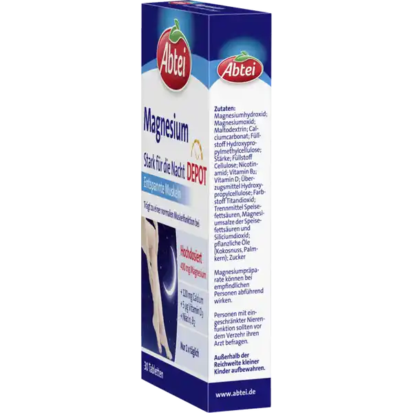 Magnesium 400 Stark für die Nacht Tabletten