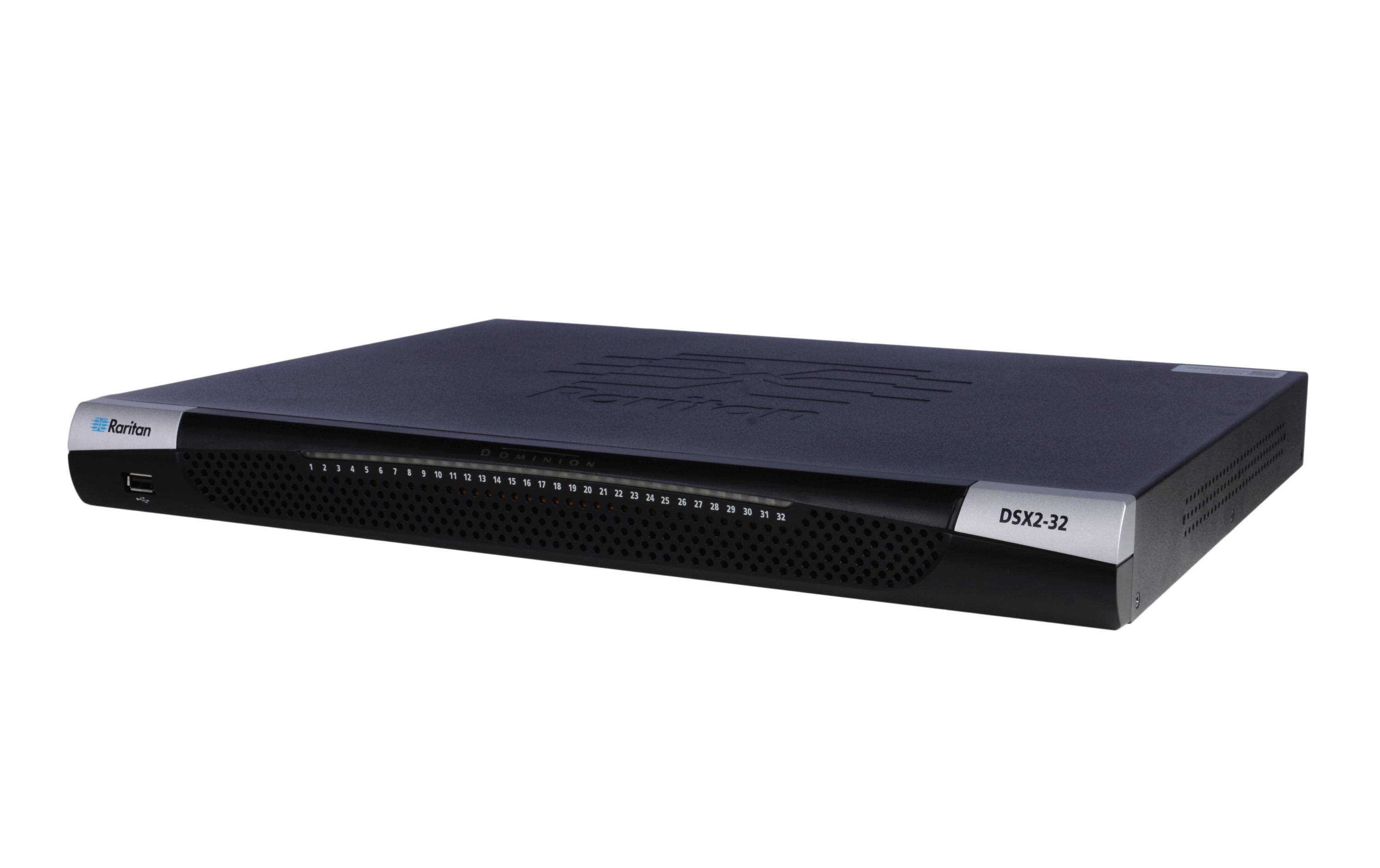 KVM Switch Dominion DSX2-32<br>Serieller Konsolenserver mit 32 Ports