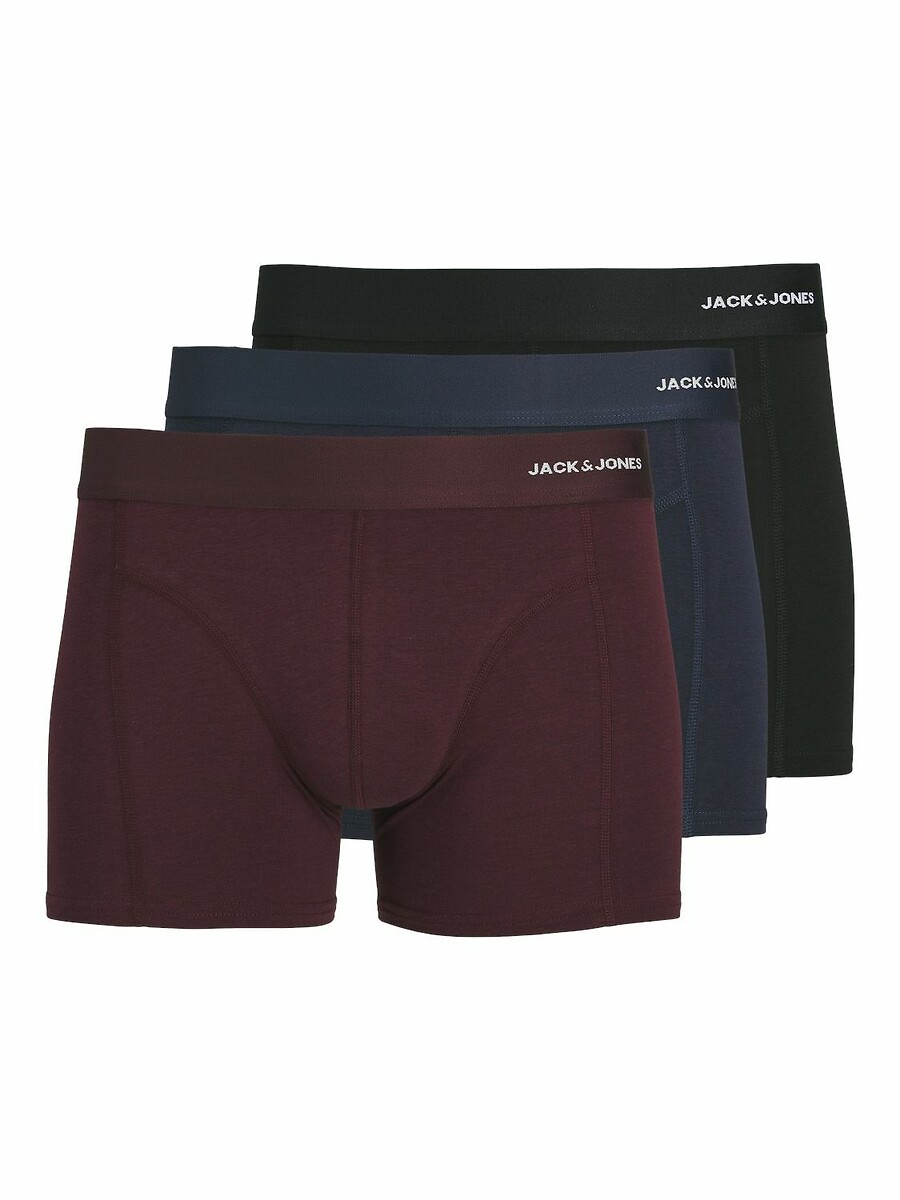 JACK & JONES<br>Conjunto de 3 cuecas boxer