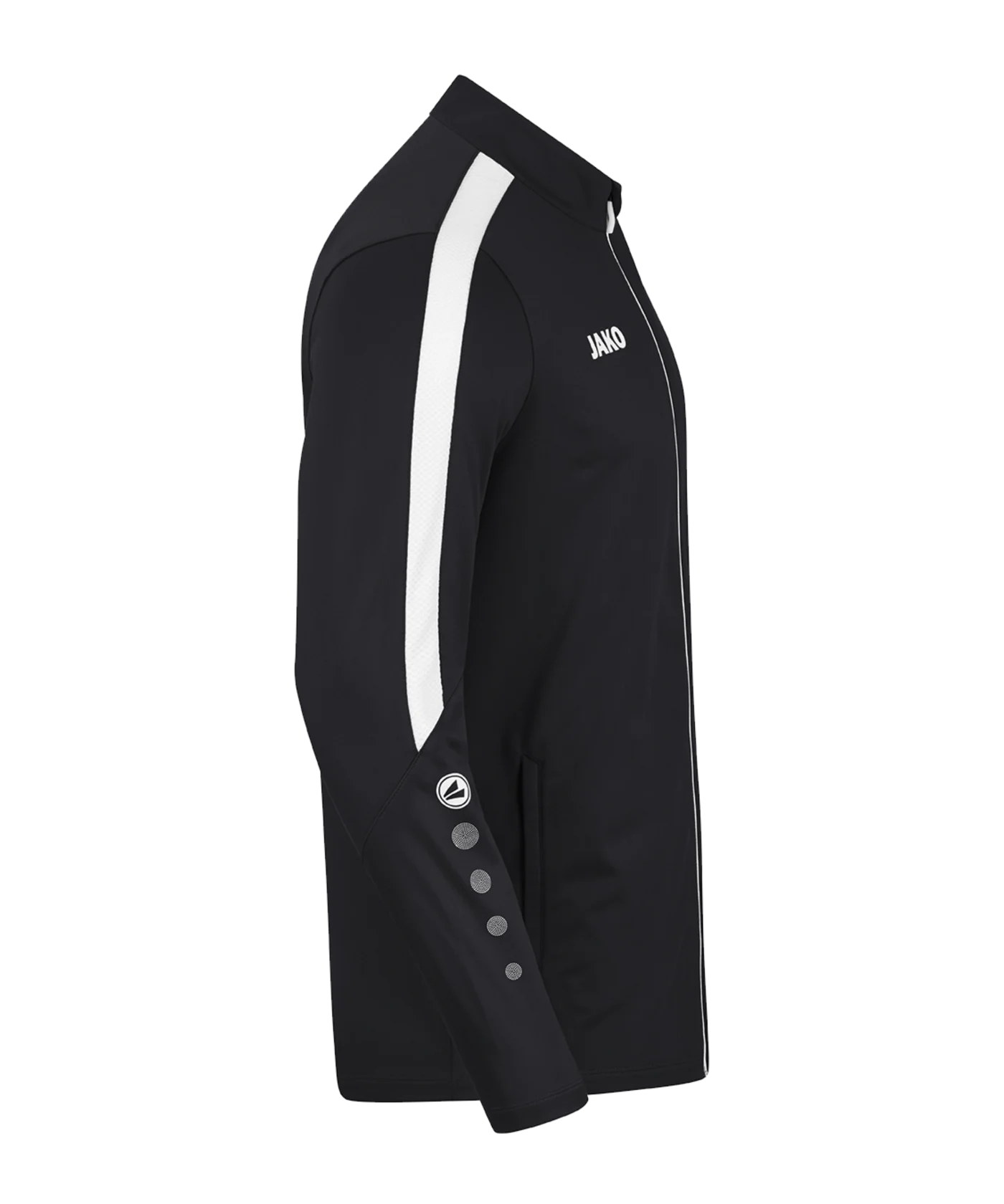 JAKO Power Polyesterjacke Kids Schwarz F800