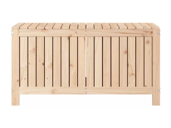Boîte de rangement de jardin 115x49x60 cm Bois massif de pin