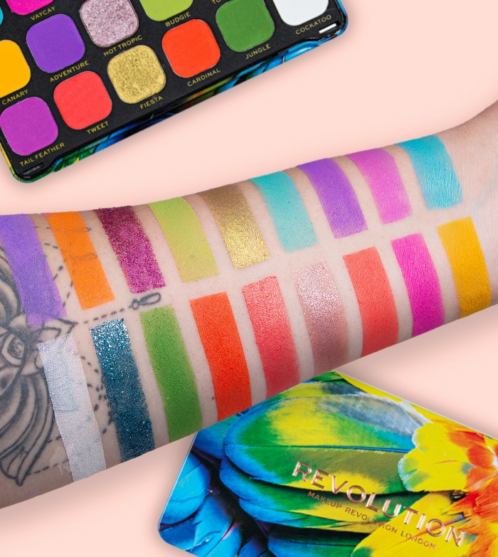Revolution - Paleta de sombras de olhos Forever Flawless - Birds Of Paradise