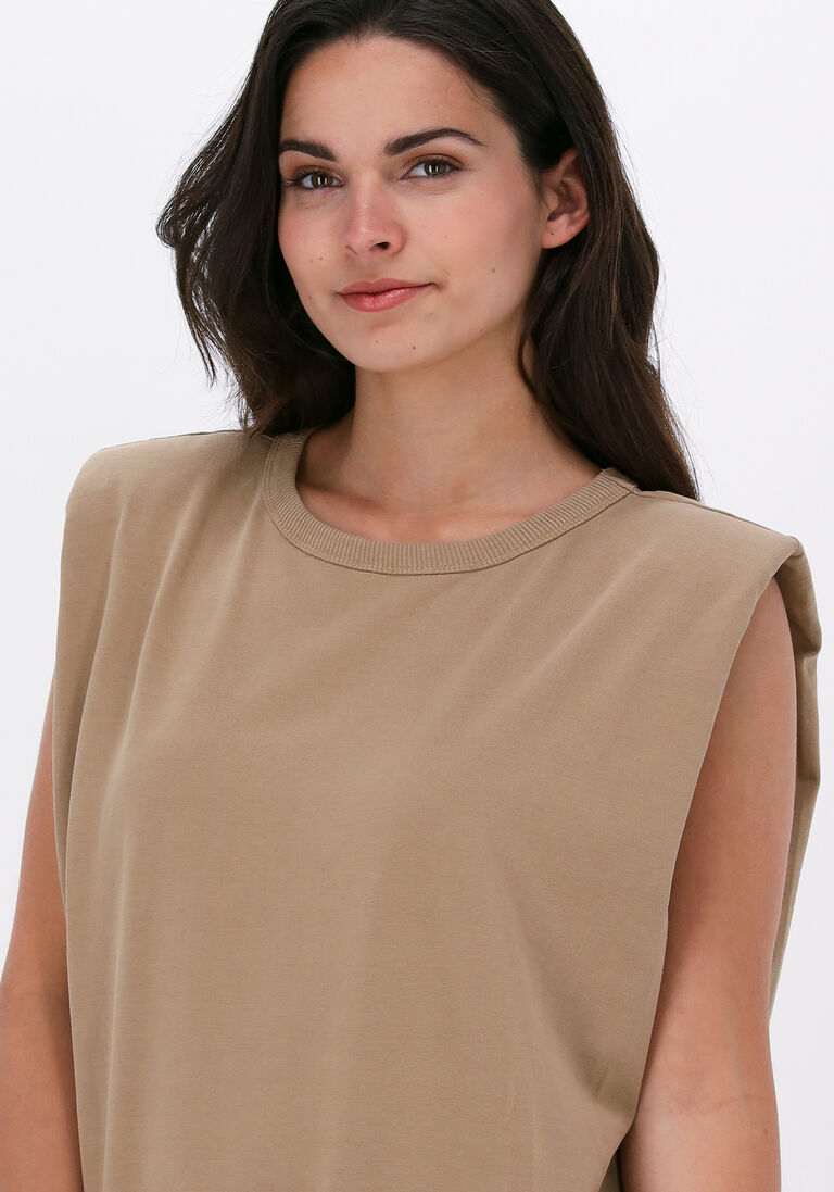 CATWALK JUNKIE bruine catwalk junkie midi jurk dr rosalina