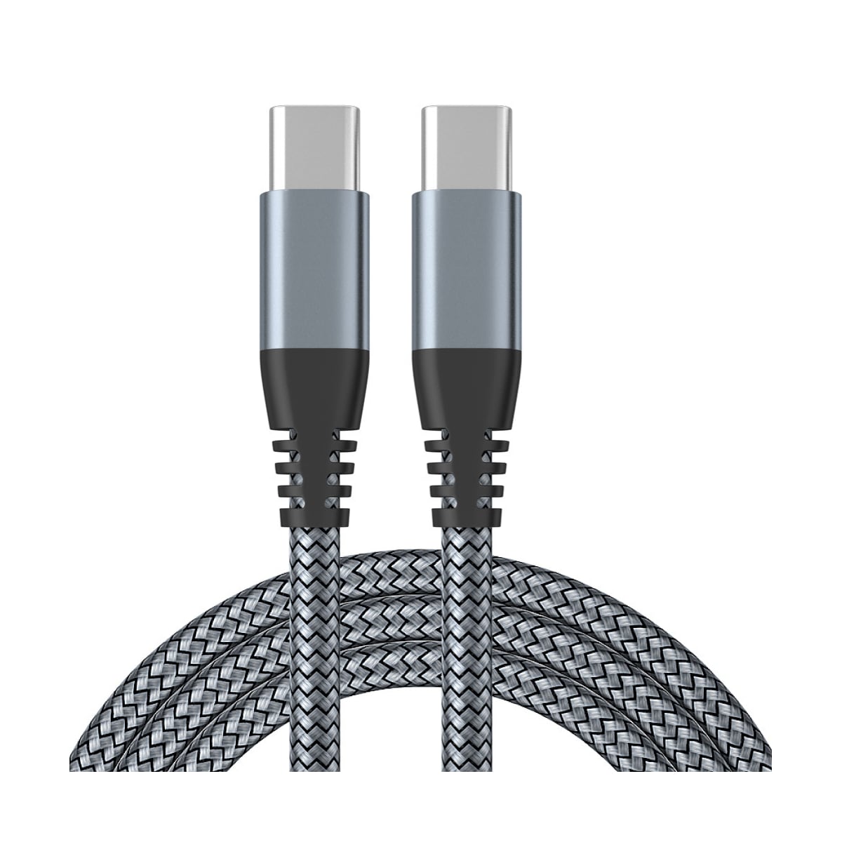 USB-C ladekabel 60 W hurtiglading Grå 3 m