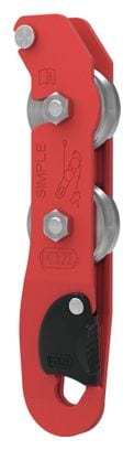 Descendeur Petzl Simple Rouge