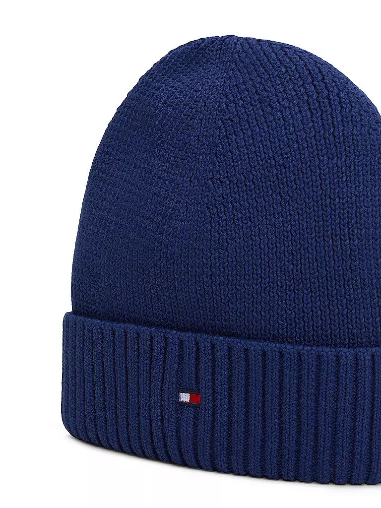 TOMMY HILFIGER Jungen Mütze - Haube  dunkelblau
