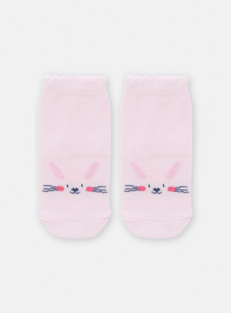 Chaussettes lapin pour bébé fille
