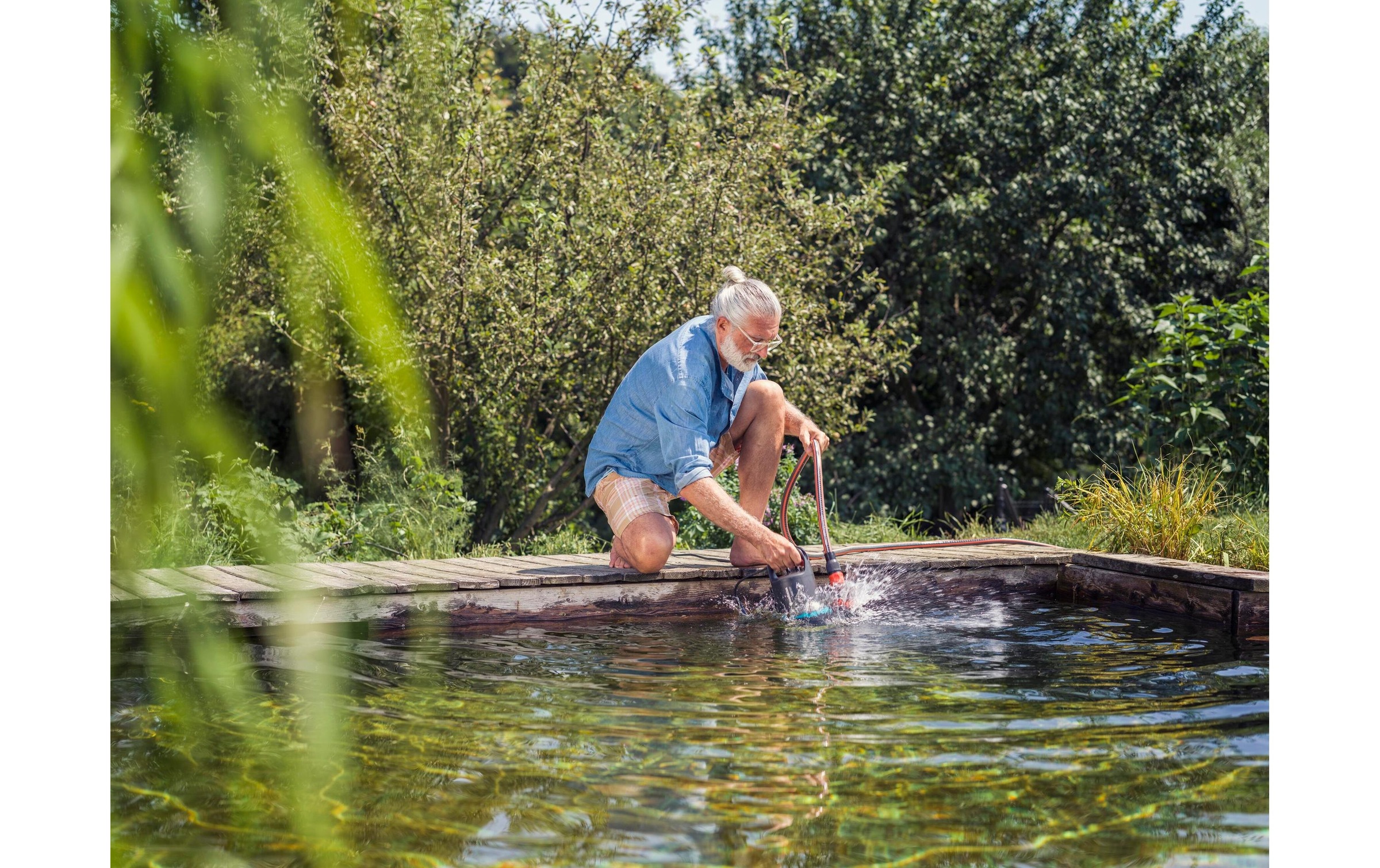 GARDENA Schmutzwasserpumpe »Gardena Schmutzwasserpumpe 9000«