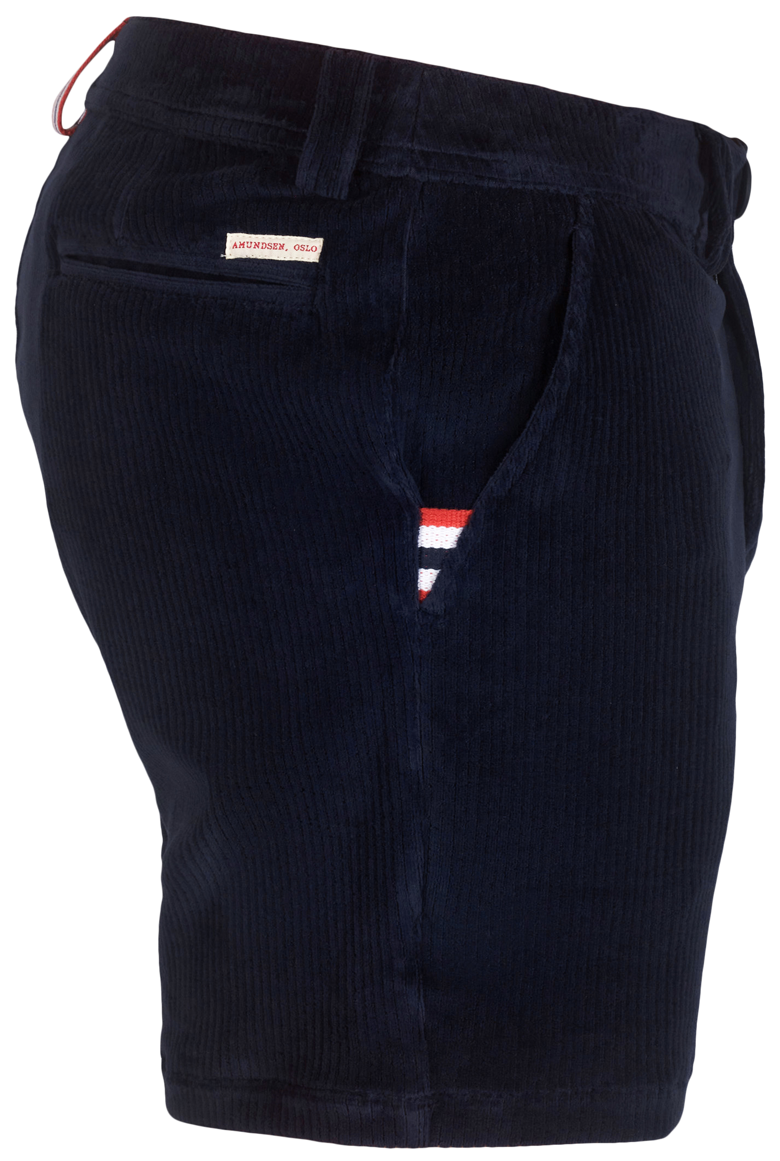6incher Comfy Cord Shorts Herre 590/Faded Navy