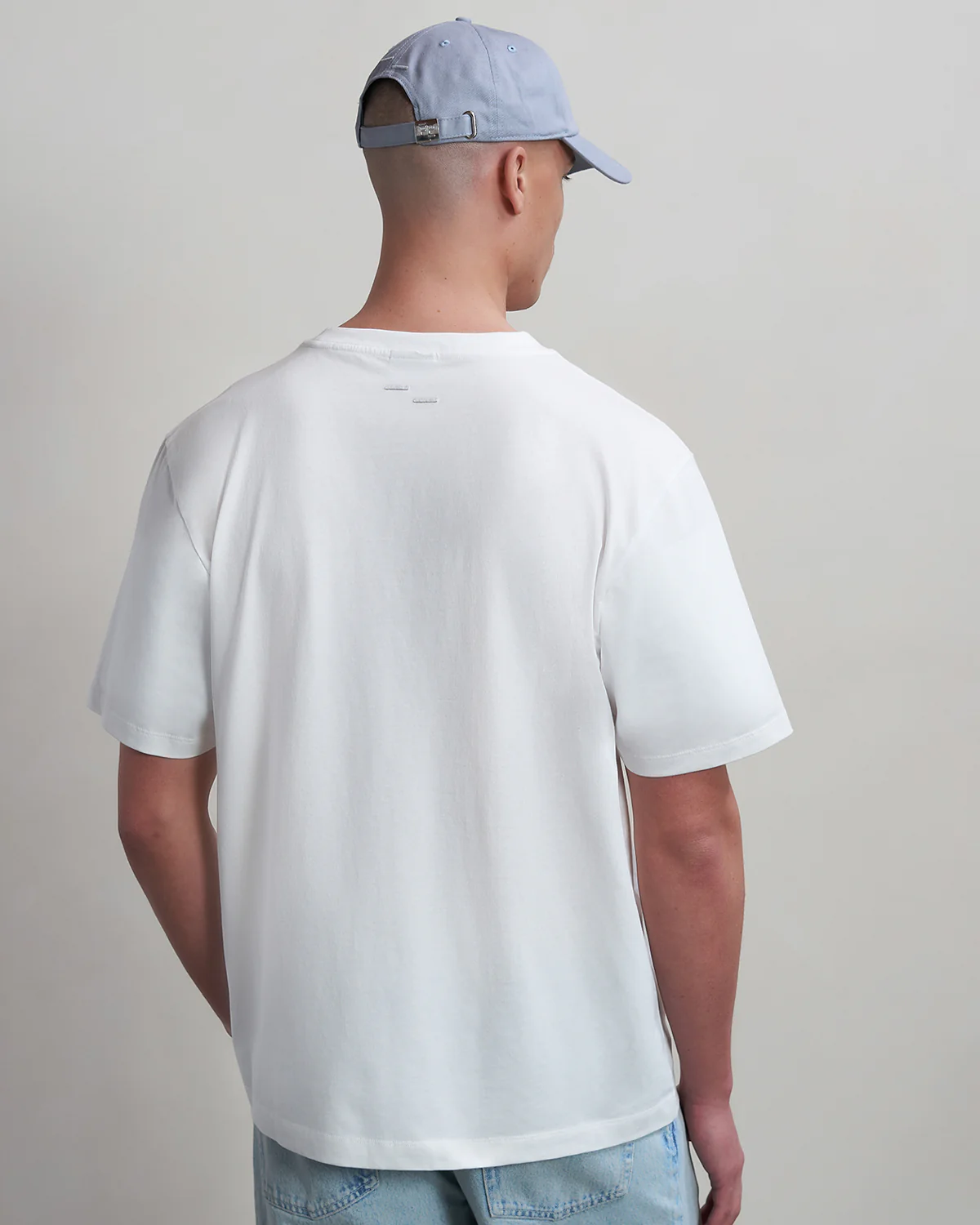 T-shirt Embroidered Knot White