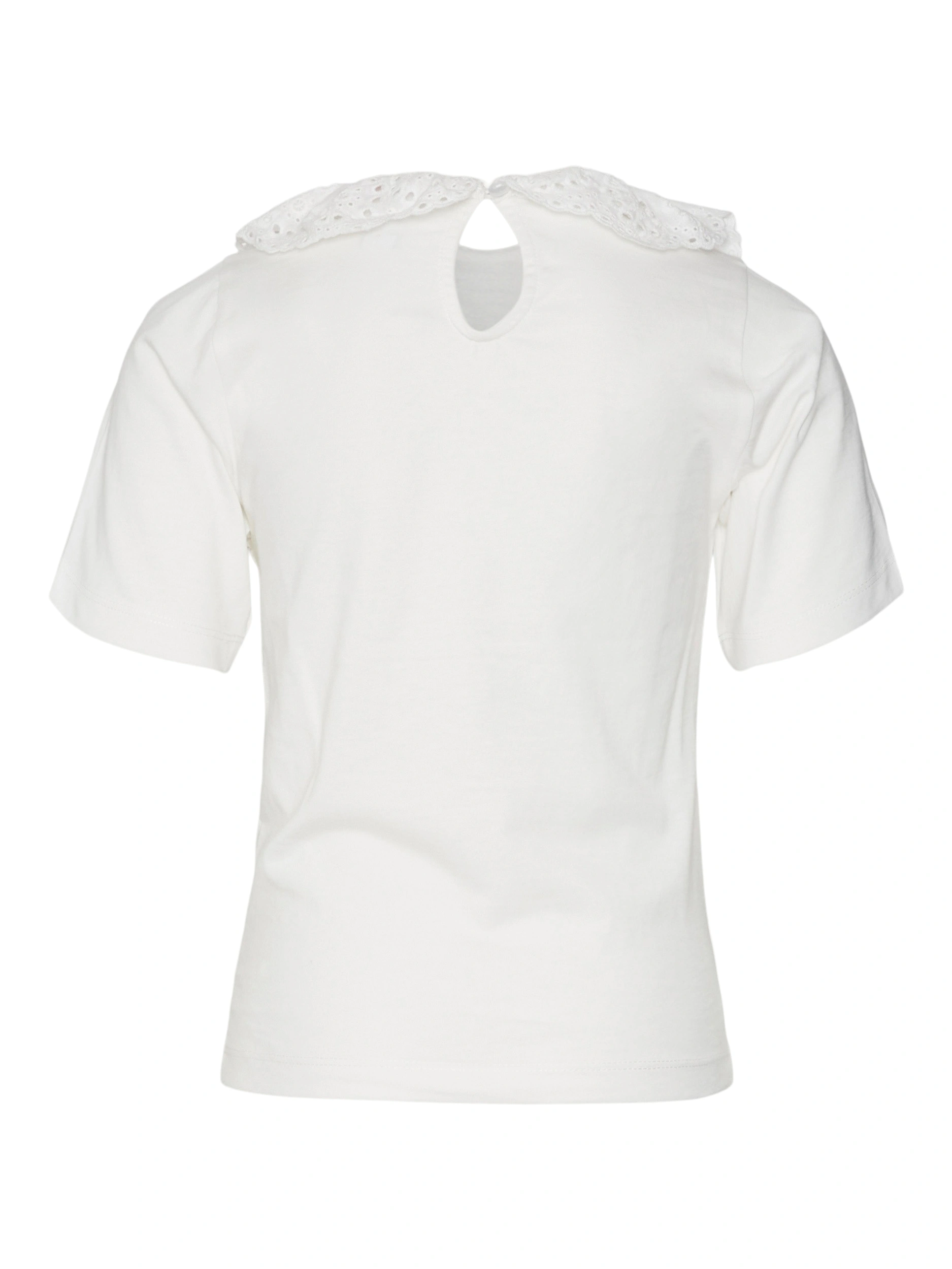 T-Shirt VMPANNA GLENN COLLAR in snow white