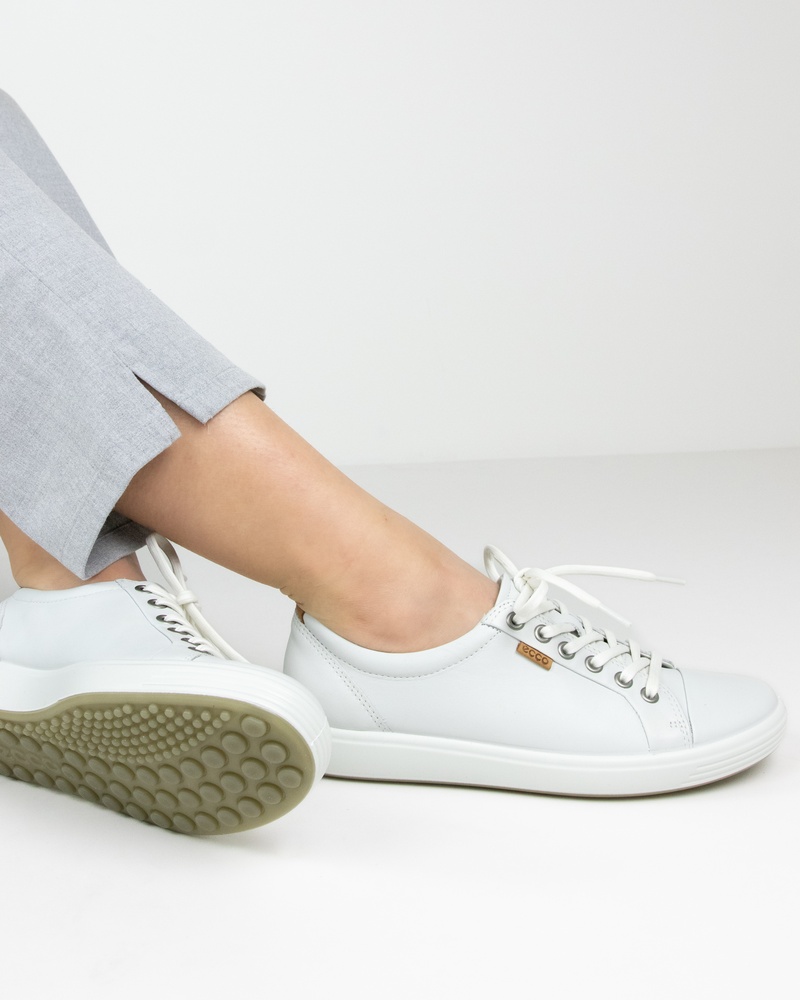 Ecco Soft 7 W Lage sneakers  - wit