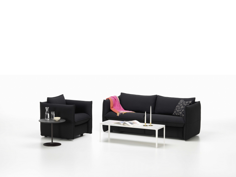 Vitra Mariposa Club fauteuil Credo 08 zwart