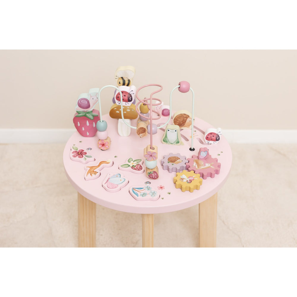 Køb Little Dutch Fairy Garden Pink Aktivitetsbord