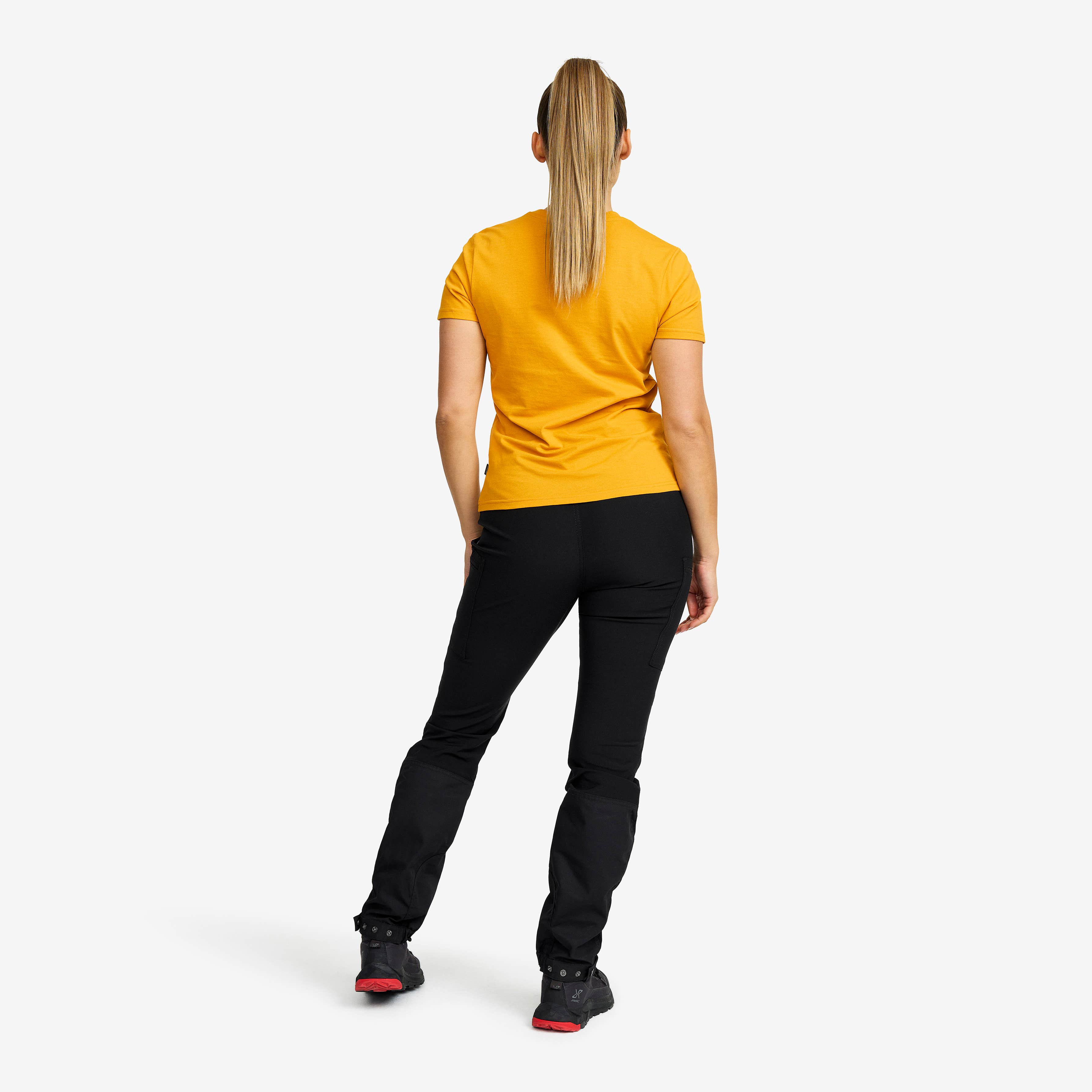 Easy Slim Fit T-shirt  Dame Golden Yellow