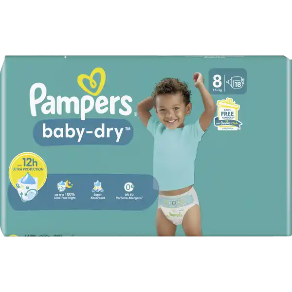 baby-dry Windeln Gr.8 (17+kg)