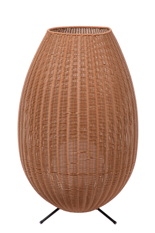 Lucide Colin vloerlamp LED oplaadbaar buiten IP44 naturel
