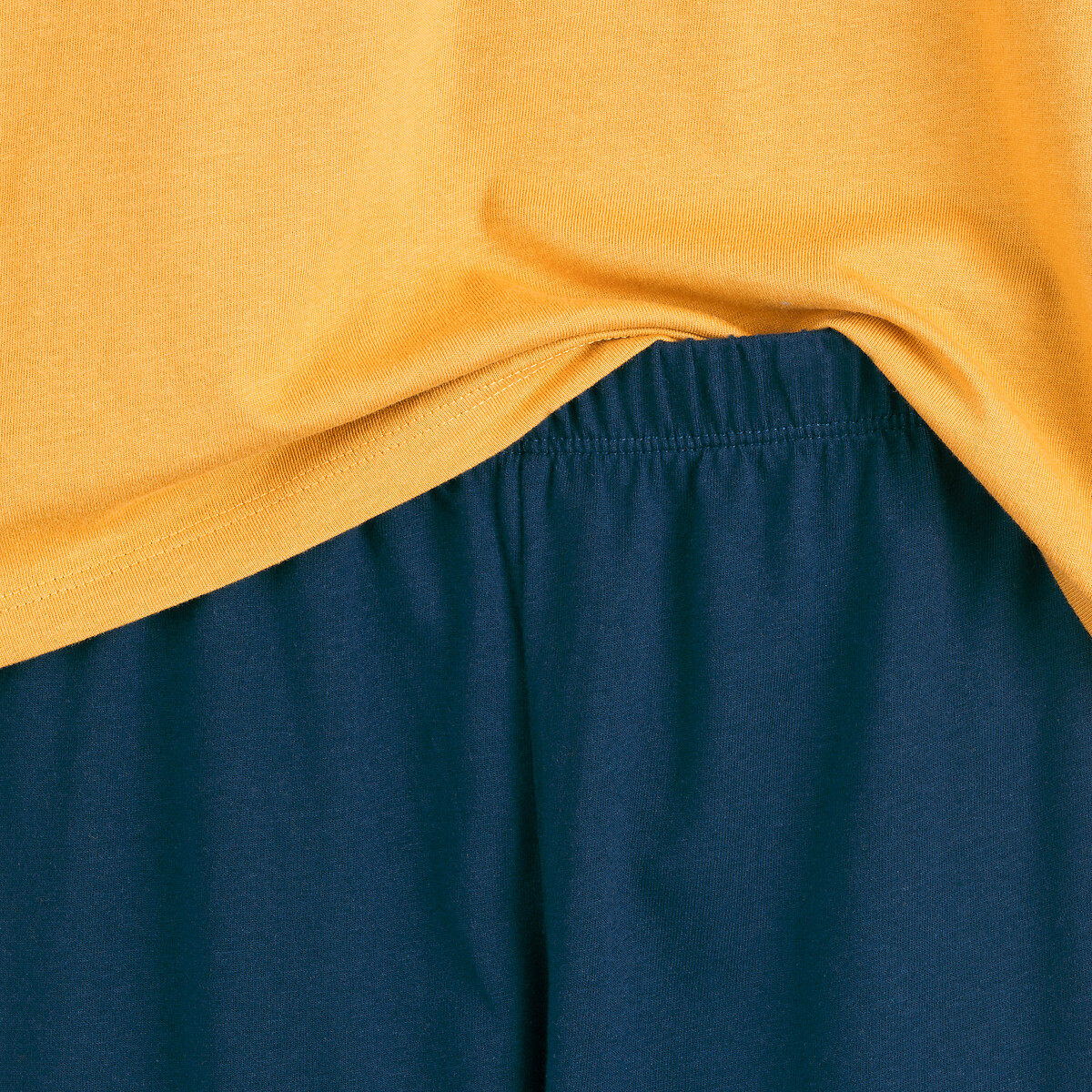 COLEÇÃO LA REDOUTE<br>Conjunto de 2 pijamas em malha, com estampa de bicicletas e prédios