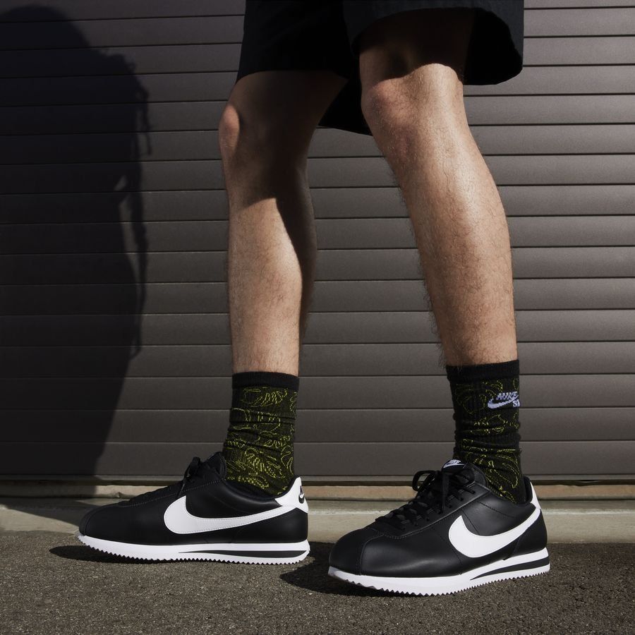 Nike Cortez Men's Shoes BLACK/WHITE