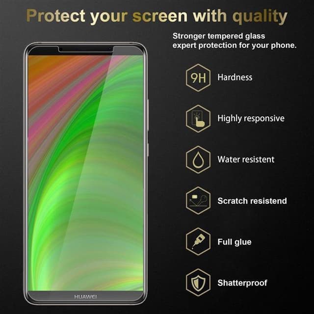 Huawei MATE 10 / NOVA 2i 3x Skærmbeskytter