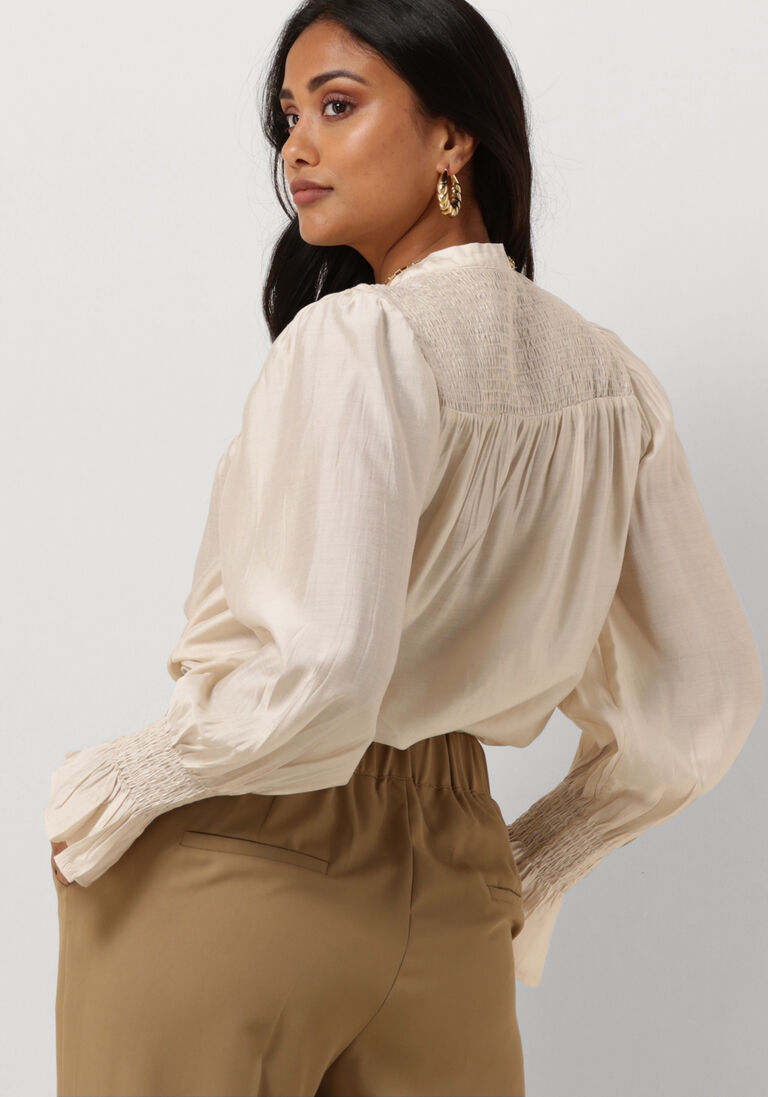 NUKUS zand nukus blouse phoebe blouse silky