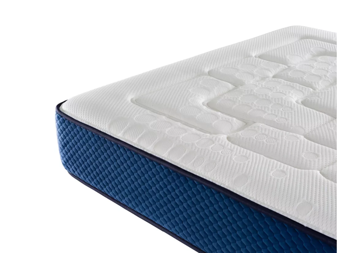 Matelas 160X200 COLUMBATEX Épaisseur 25 CM Mousse HR et Látex,Ferme, 2 Face été/hiver
