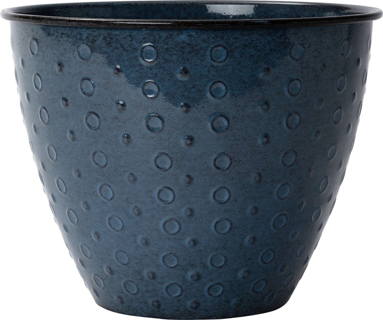 Intratuin bloempot Bubbel blauw D 37 H 30 cm