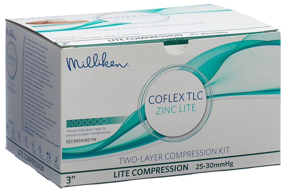 COFLEX Compressions-Kit TLC Zink Lite<br>1 Stück, 7.62cm, 25-30 mmHG latexfrei