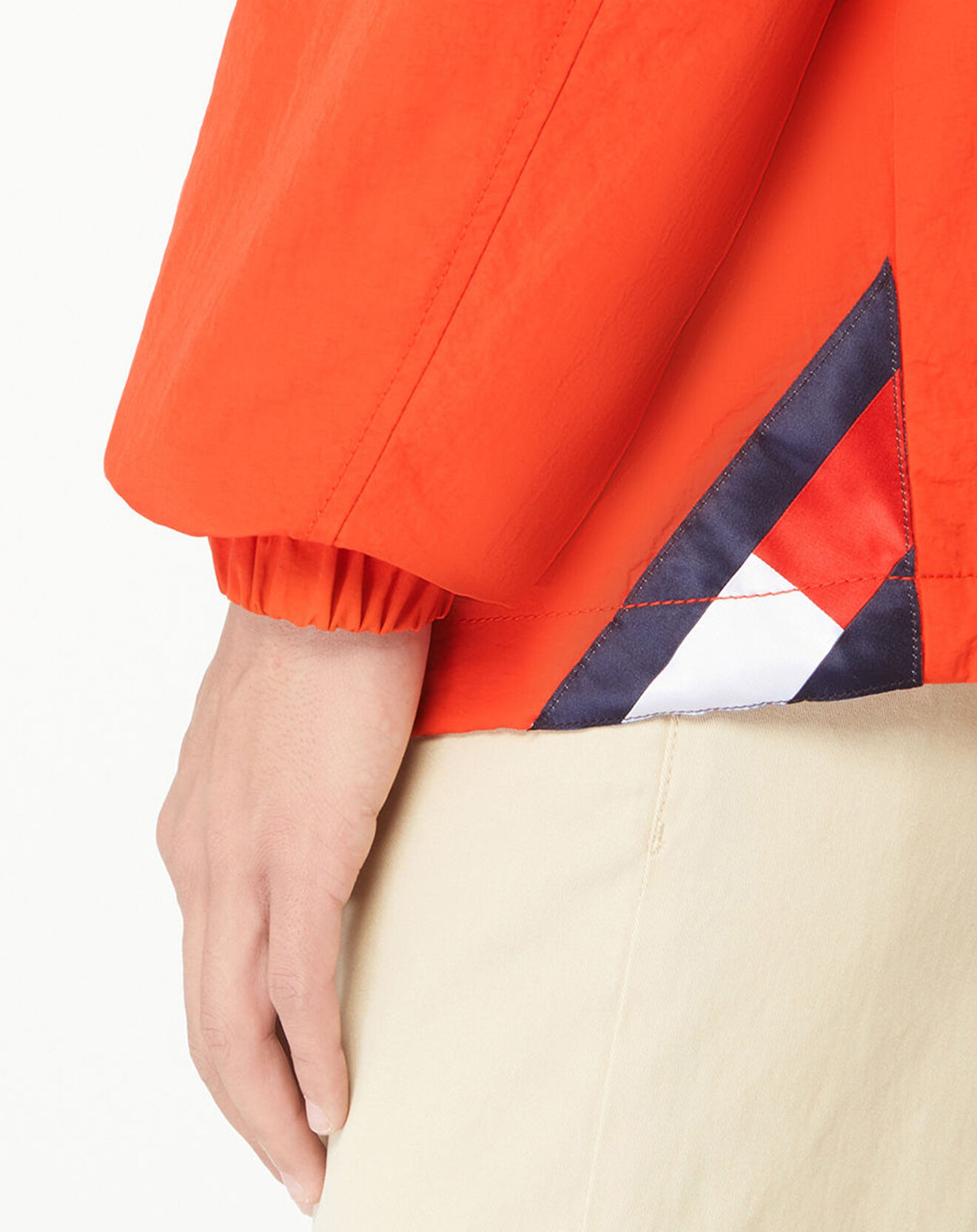 Tommy Jeans Coupe-vent Chicago Popover rouge