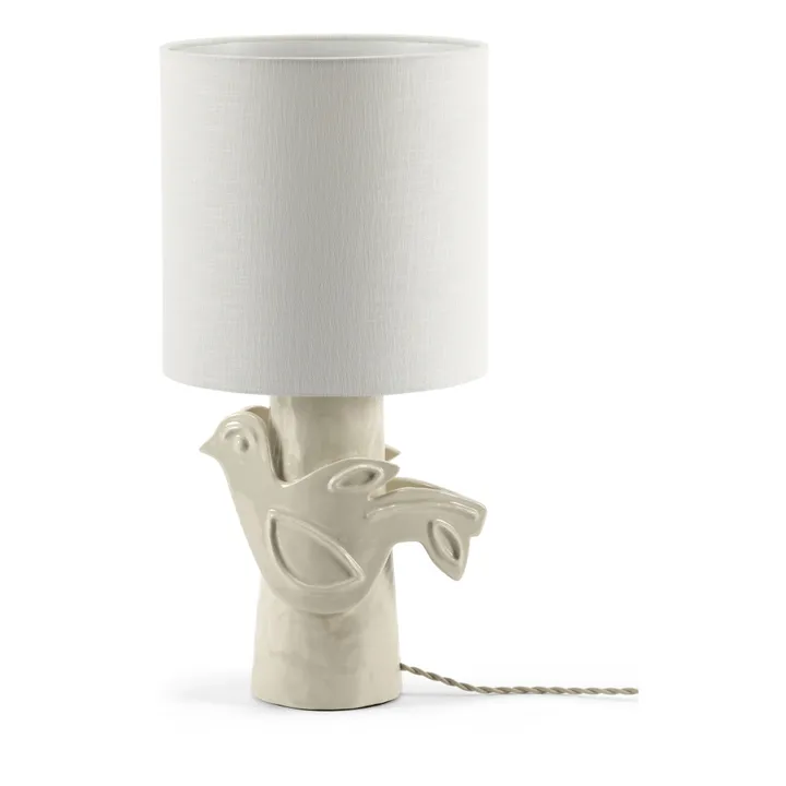Serax Lampe à poser en grès Paloma, Marie Michielssen | Blanc