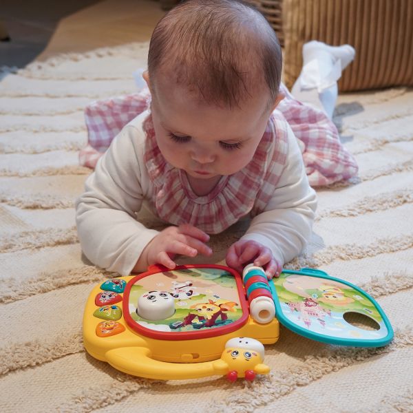 Bo Jungle Musical Boek Giraffe 12M+