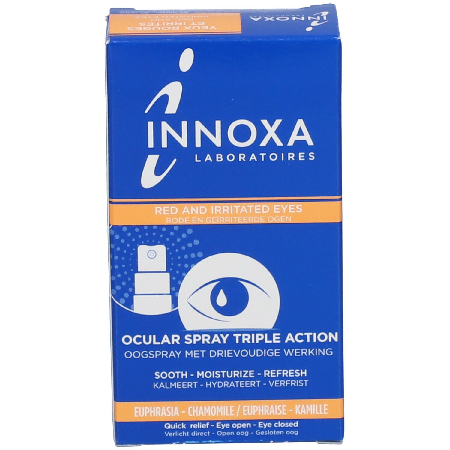 Innoxa Triple Action Spray gerötete & gereizte Augen