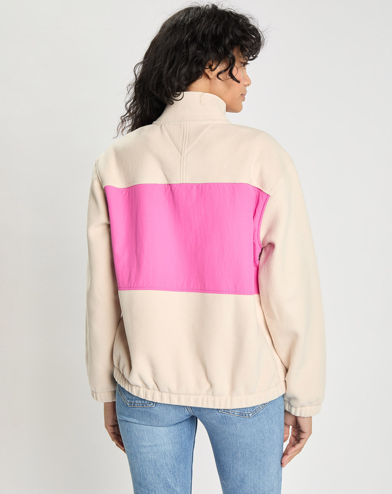 Tommy Jeans Veste Polaire beige/rose