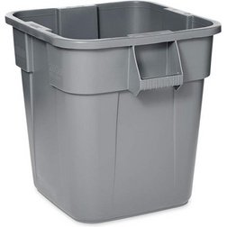 Collecteur BRUTE 106 litres, carré, en PP, gris
