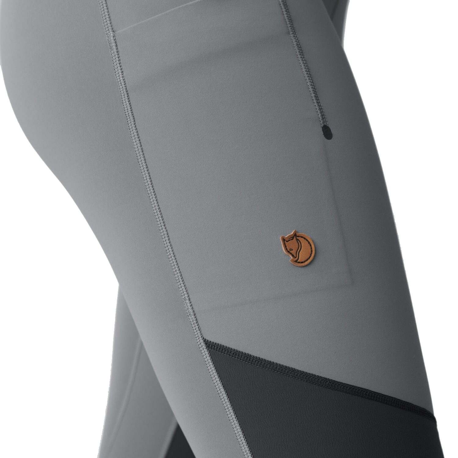 Fjällräven Abisko Värm Trekking Tights Damen black iron grey