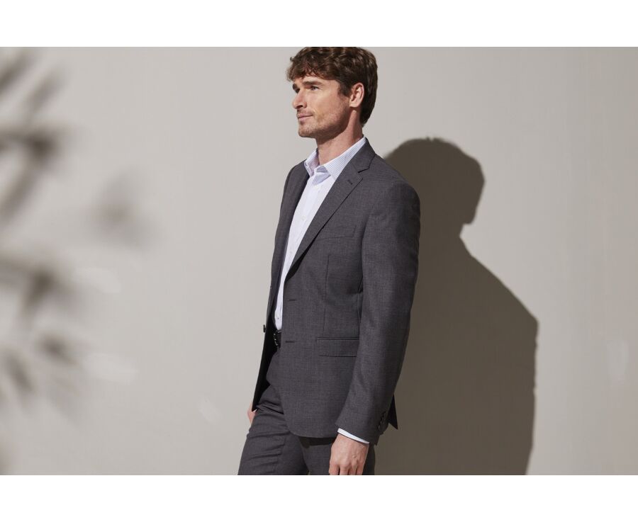 Veste de costume homme Gris Moyen - LAZARE