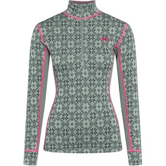Kari Traa Rose Half-Zip Funktionsshirt Lang Sag Damen