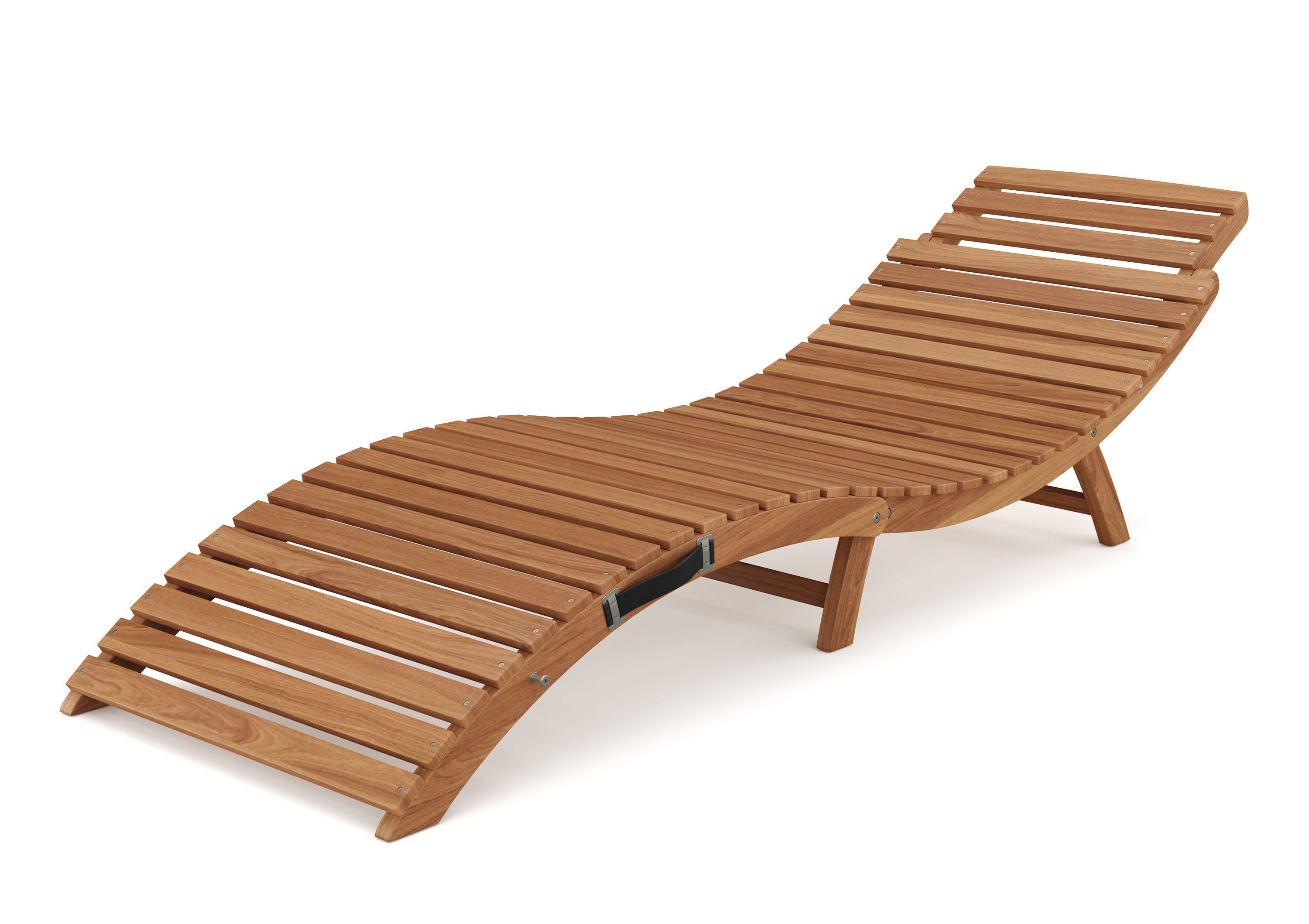 Sonnenliege Holz ALMERIA klappbar
