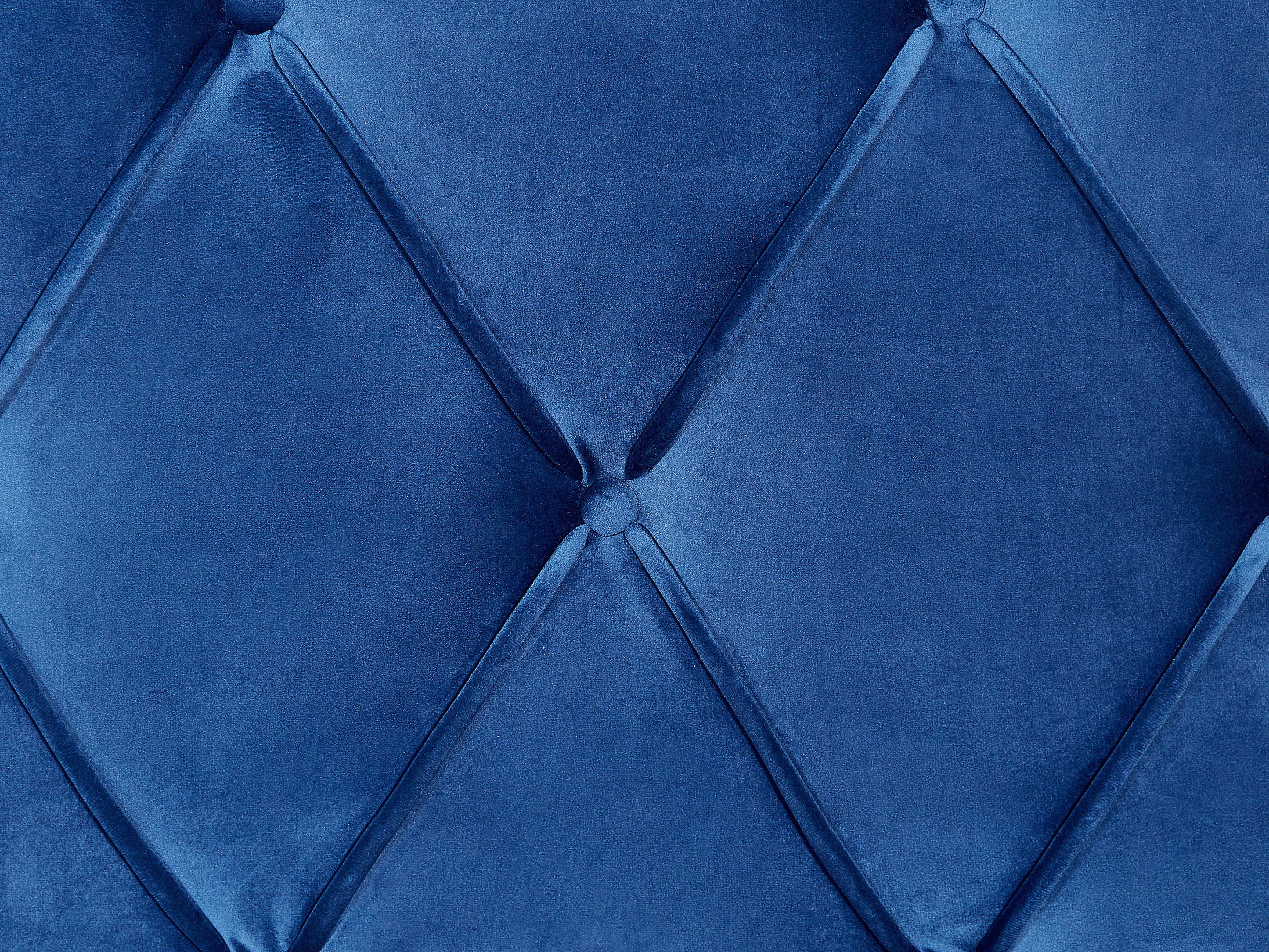Bed met opbergladen Fluweel LIEVIN 180 x 200 cm Marineblauw