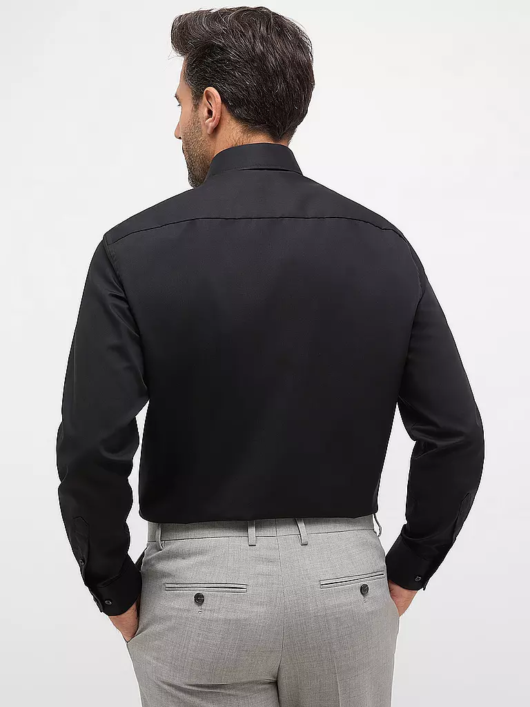 ETERNA Hemd Comfort Fit schwarz
