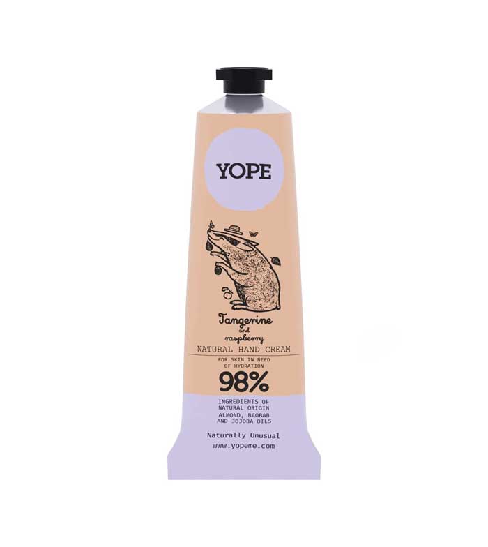 Yope - Creme de mãos de tangerina e framboesa