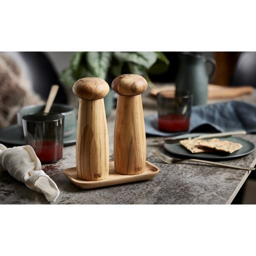 RAW Salt- & Peberkværnsæt, Teak