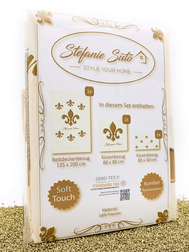 STYLE YOUR HOME Bettwäsche 3-teiliges Set, Softtouch