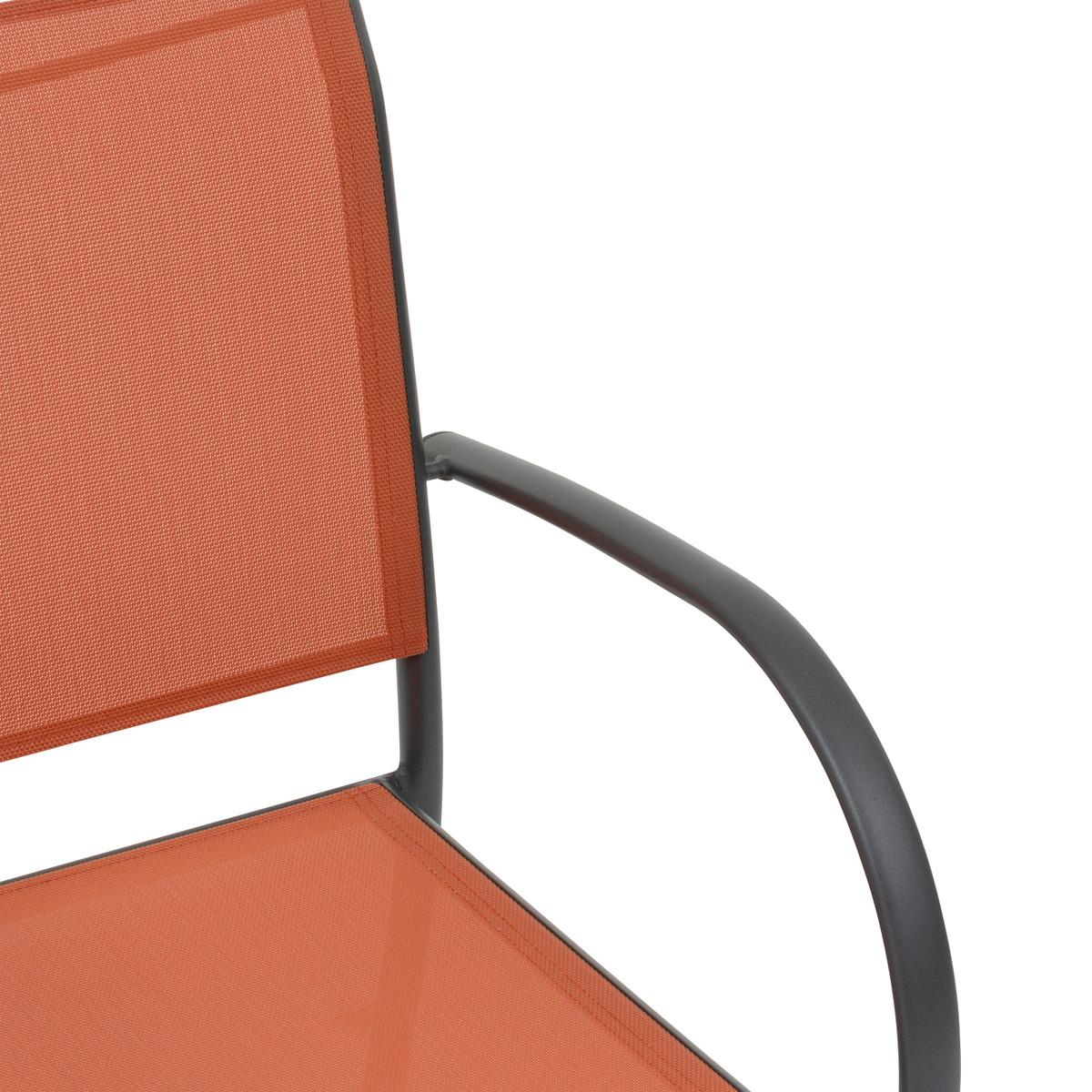 FAUTEUIL PIAZZA AMBRE GRAPHITE