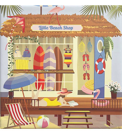 Vissevasse Puzzlespiel - 15x21 cm - 150 Teile - Little Beach Sho