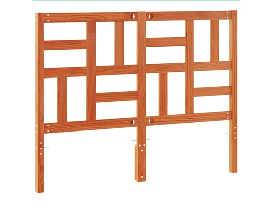 VIDAXL - Tête de lit cire marron 180 cm bois massif de pin