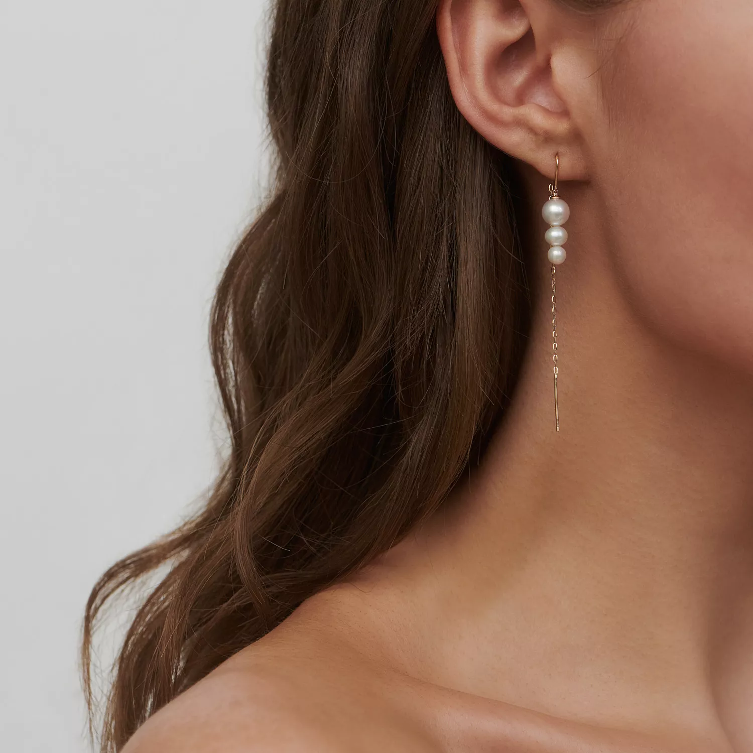 Julie Sandlau Eden Ørering Single 14 kt. Guld YG14-HKS696