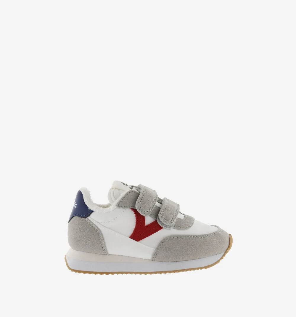 ASTRO SCRATCH CONTRASTE Baskets détails couleur pour enfant ROJO