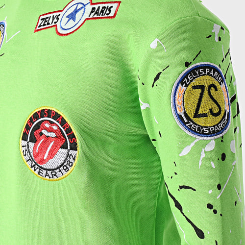 Sweat Crewneck Enfant Korgio Vert Clair